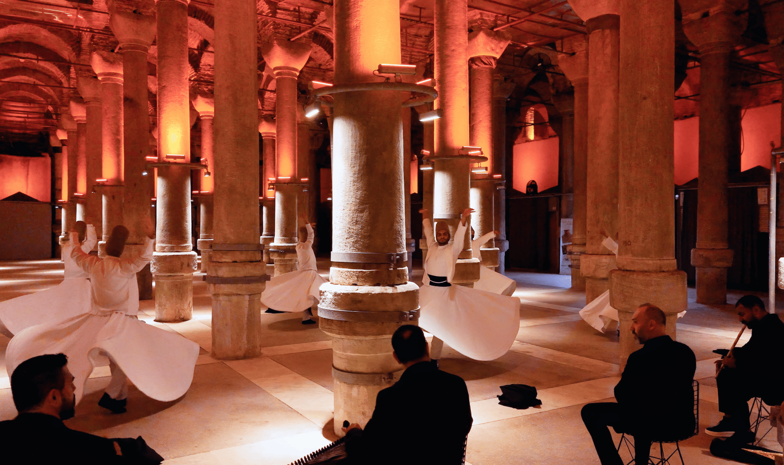 حفل دراويش المولوية وتذكرة دخول الصهريج