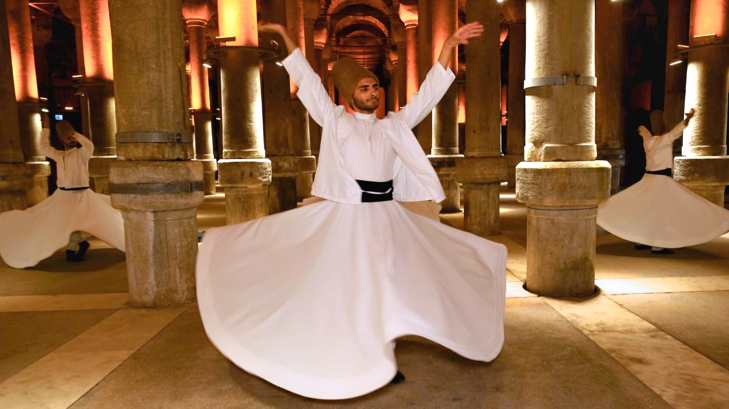 حفل دراويش المولوية وتذكرة دخول الصهريج