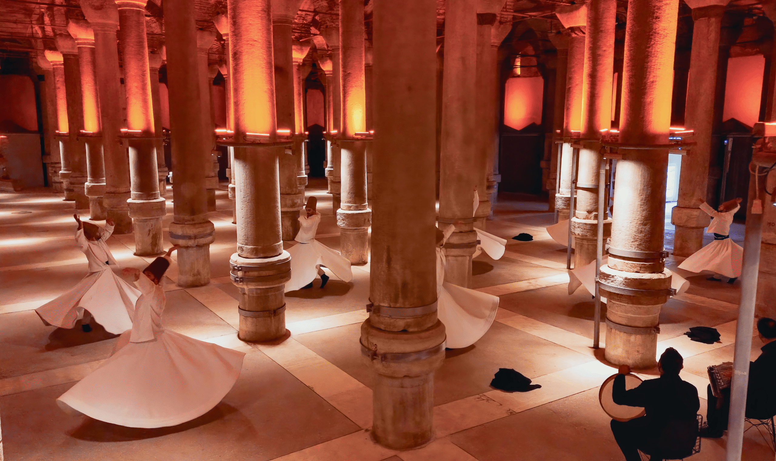 Церемония кружащихся дервишей и входной билет в цистерну - server