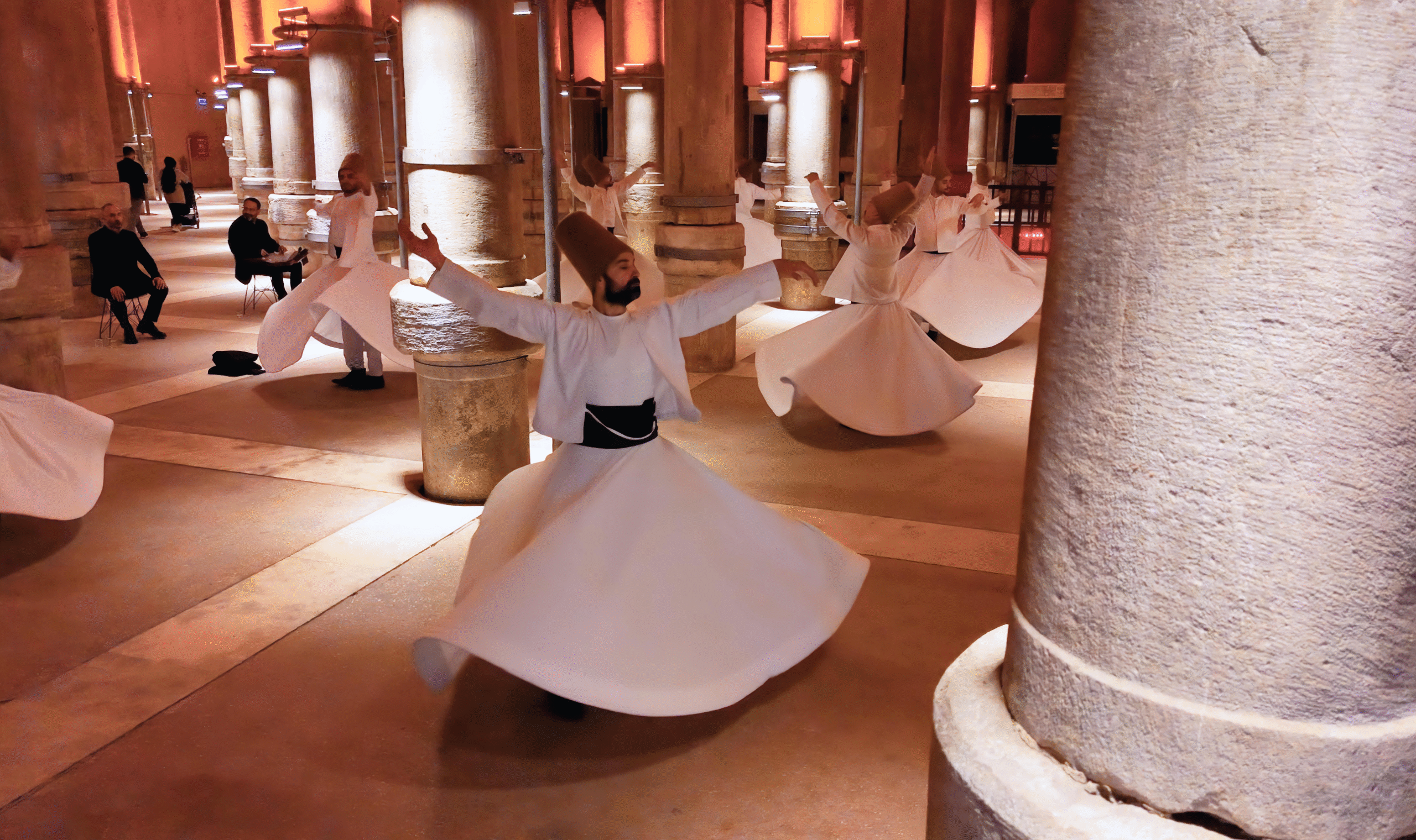 حفل دراويش المولوية وتذكرة دخول الصهريج