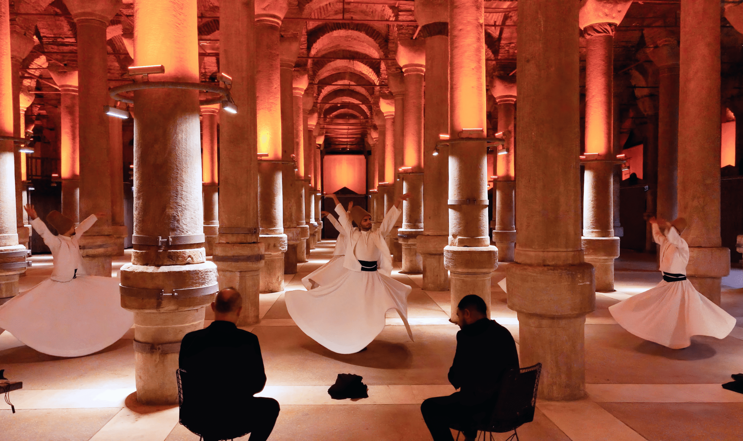 حفل دراويش المولوية وتذكرة دخول الصهريج